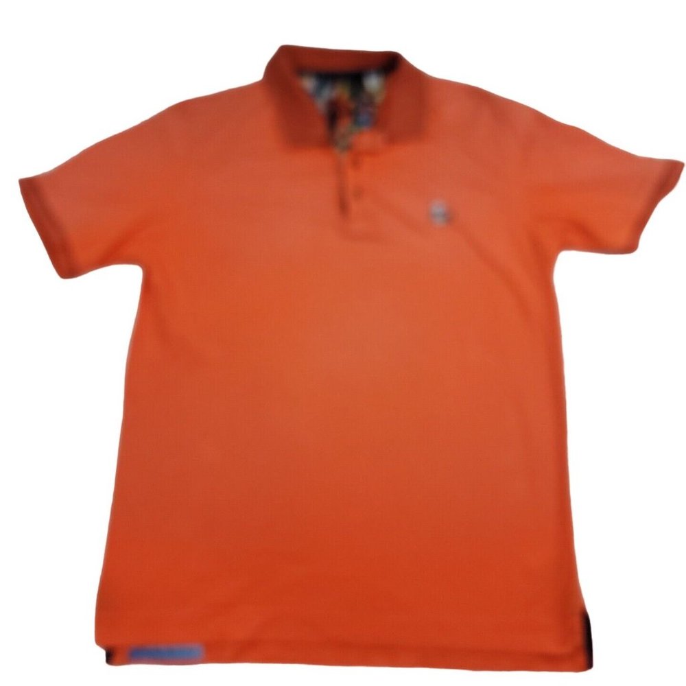 Robert Graham Youth M Shirt Polo Skull Rose Logo Casual Classic Fit‎ Designer